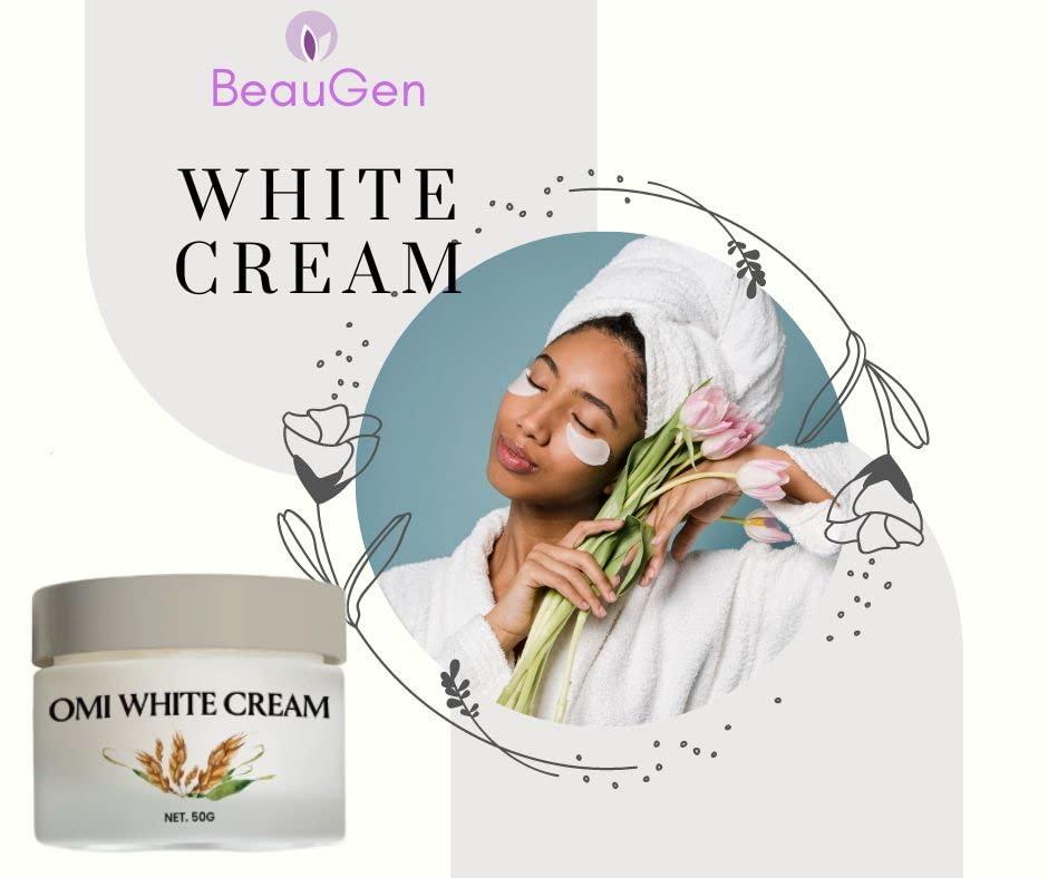 OMICARE organics Skin glow and Whitening Cream, 50 gm(Pack Of 2)